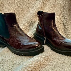 Blondo burgundy Cayla Chelsea Waterproof Boots